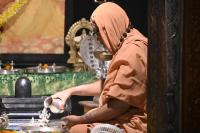 Dev Darshana and Jalabhisheka by HH Shrimat Sadyojat Shankarashram Swamiji (22 Sep 2025 ) Pictures Courtesy of Shri Dinesh Karkal